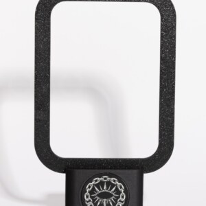 Silent Stand 3D printed jewelry display stand in matte black PLA by silentchxos