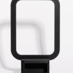 Silent Stand jewelry display stand back view with storage compartment by silentchxos